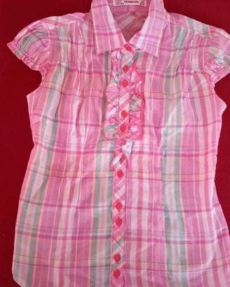 Camicia blusa top bambina tg 10/11 anni terranova 