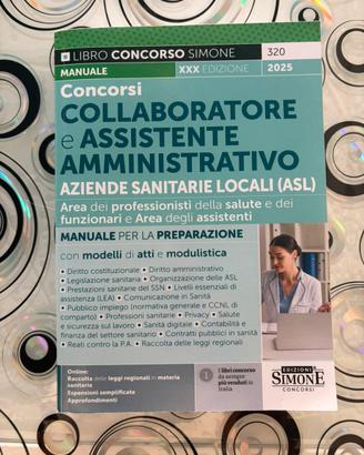 Manuale collaboratore e assistente amministrativo