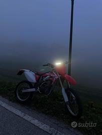 HONDA CRF 250R TARGATA MOTORE NUOVO