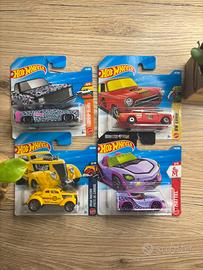 Lotto 4 hot wheels sigillate