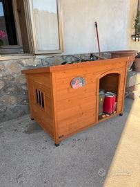 Cuccia XL da cane pastore in legno