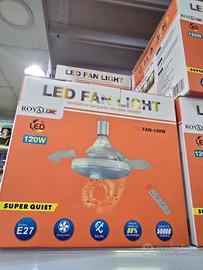Ventilatore a soffitto LED retrattile Royal 120W
