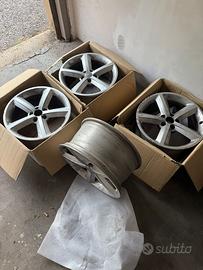 4 CERCHI IN LEGA AUDI ORIGINALI R18