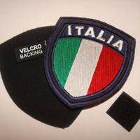 Patch ITALIA Ricamata Alta Densità 7x6 cm
