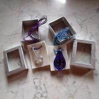 Collane colorate in vetro bijoux multicolore
