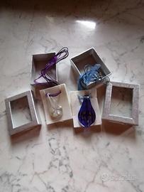 Collane colorate in vetro bijoux multicolore