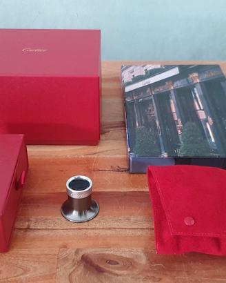 Scatola custodia Cartier con accessori originali