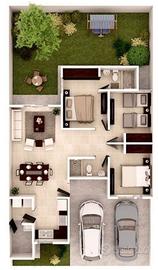 Spazioso trilocale con giardino a somma lombardo