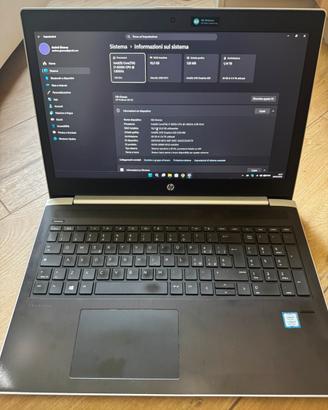 HP ProBook 450 G5 i7-8550U 16GB RAM SSD + HDD