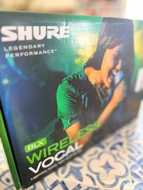 SHURE BLX24/B58 Radio Microfono con Beta 58A