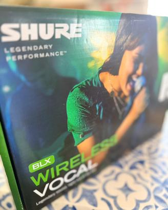 SHURE BLX24/B58 Radio Microfono con Beta 58A