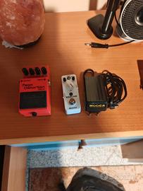mooer reecho+boss mega distortion 