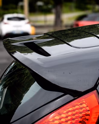 Spoiler Ford Fiesta ST Style 2008-2017 Nero Lucido