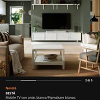 Mobile tv ikea imballato