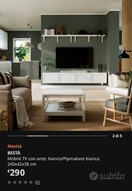 Mobile tv ikea imballato