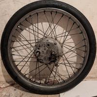 Ruota 17" con mozzo variatore piaggio ciao