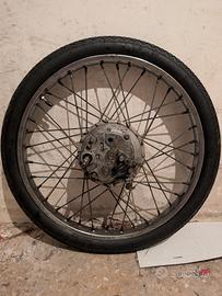 Ruota 17" con mozzo variatore piaggio ciao