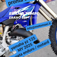 Yz 125 doppia omologazione enduro/motard