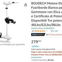 Motore elettrico per imbarcazione