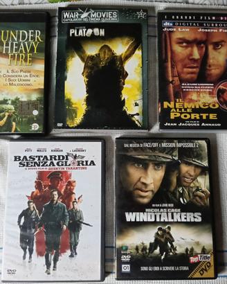 Lotto 5 DVD Film Guerra e Azione