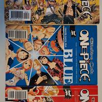 One piece yellow, blu e red