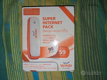 chiavetta internet Wind 4 g praticamente nuova 