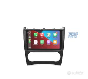 RADIO GPS ANDROID 13 PER MERCEDES CLASSE C W203 CL