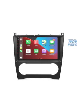RADIO GPS ANDROID 13 PER MERCEDES CLASSE C W203 CL