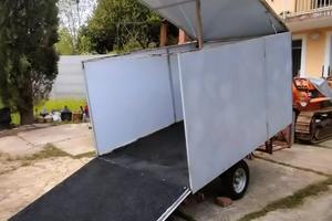 rimorchio carrello ELLEBI furgonato