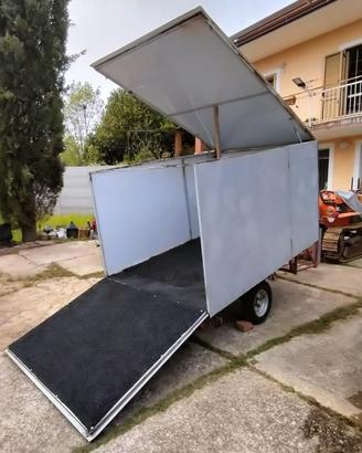 rimorchio carrello ELLEBI furgonato