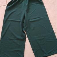 pantaloni estivi verde scuro