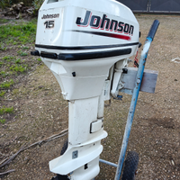 Motore fuoribordo Johnson 15cv 2t