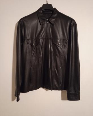 Giacca vintage in vera pelle 48 IT