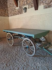 Antico Carro Agricolo Trentino di  Fine 800' 