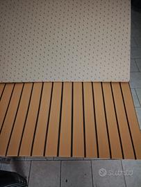 tappeto effetto teak 