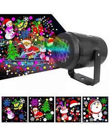 Luce proiettore di natale