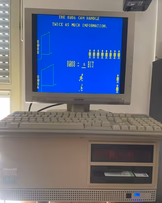 Adattatore Monitor Video Olivetti M24 CRT VGA LCD
