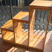 Struttura in legno Ikea 