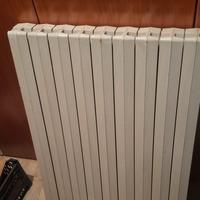 2 caloriferi e parete docciaper vasca da bagno