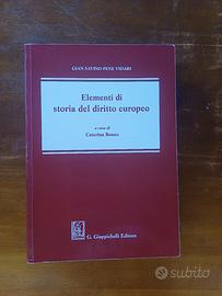 Elementi di storia del diritto europeo