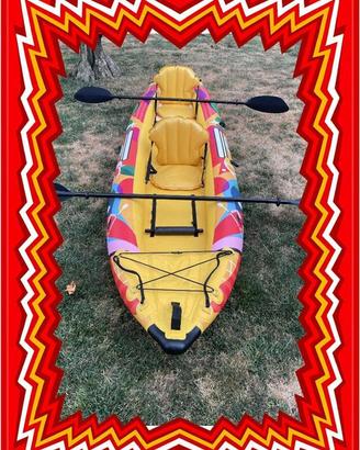 Canoa gonfiabile 2 posti