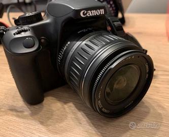 Reflex Canon 1000D con obiettivo 18-55