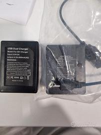 Caricabatterie action cam