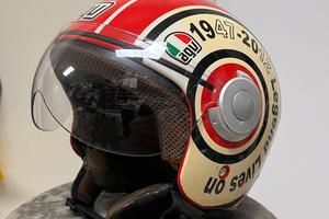 Casco Jet AGV "Legend Lives On" Tg. XL - Con Sacca