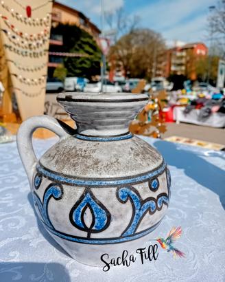 Vasetto vintage in ceramica tirolese 