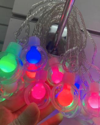 Luci decorative LED colorate