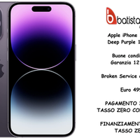 Apple iPhone 14 Pro Deep Purple 128 Gb