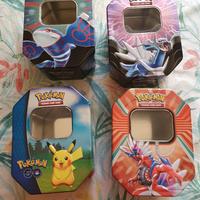 pokemon tin vuote da collezione con omaggi