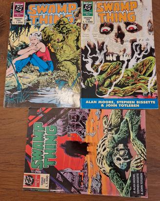 Swamp Thing 1/2/3 edizioni Comic Art Mag/Lug 1994