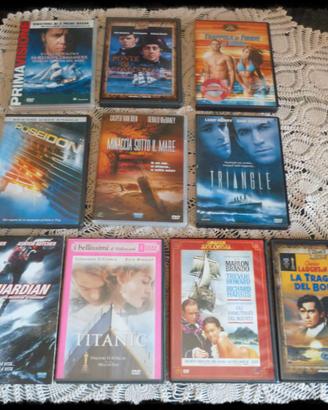 10 Film (12 DVD) AVVENTURE E CATASTROFI PER MARE